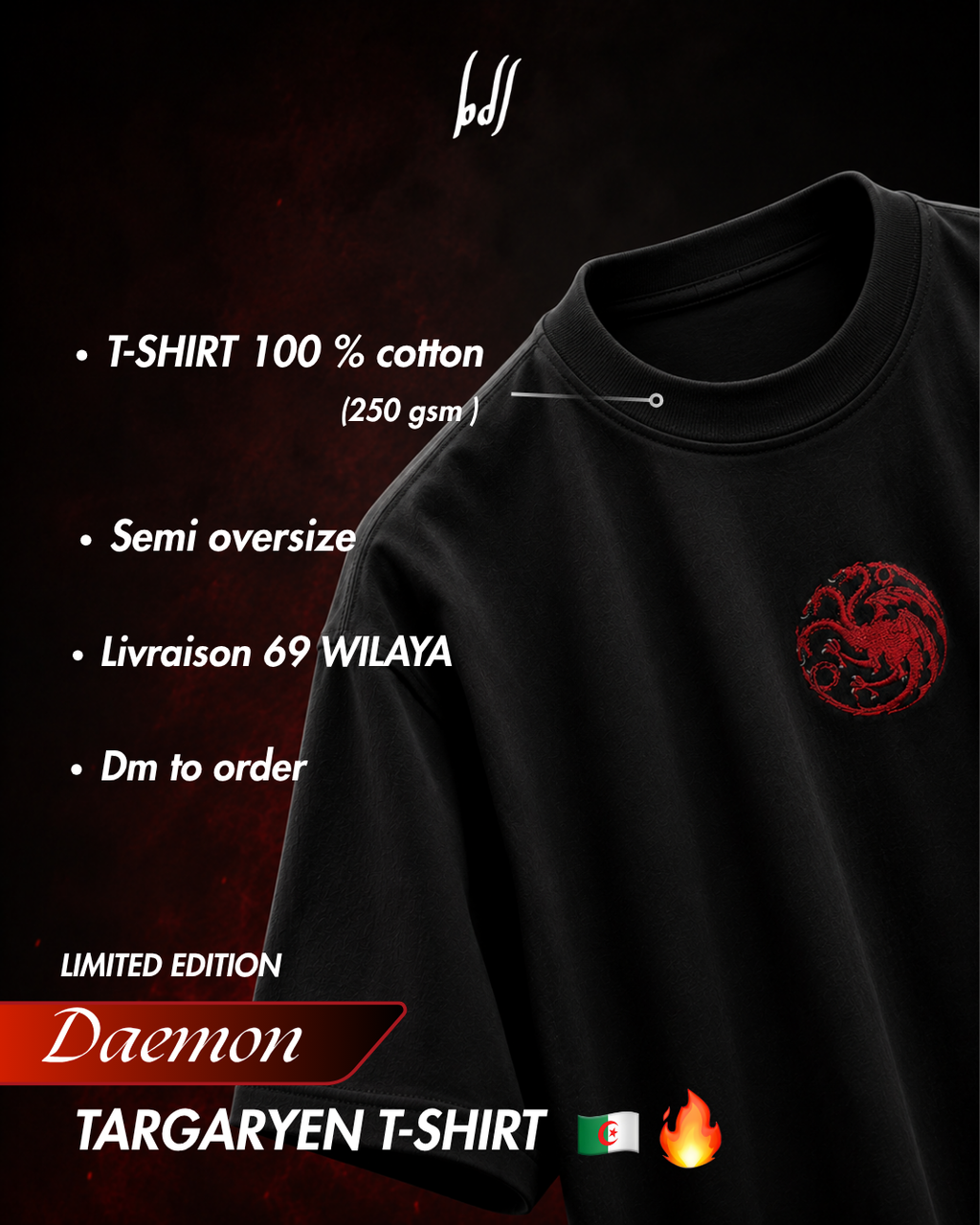 Daemon Targaryen T-shirt